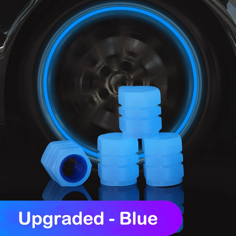 🔥HOT SALE 49% OFF🔥FLUORESCENT TIRE VALVE CAPS