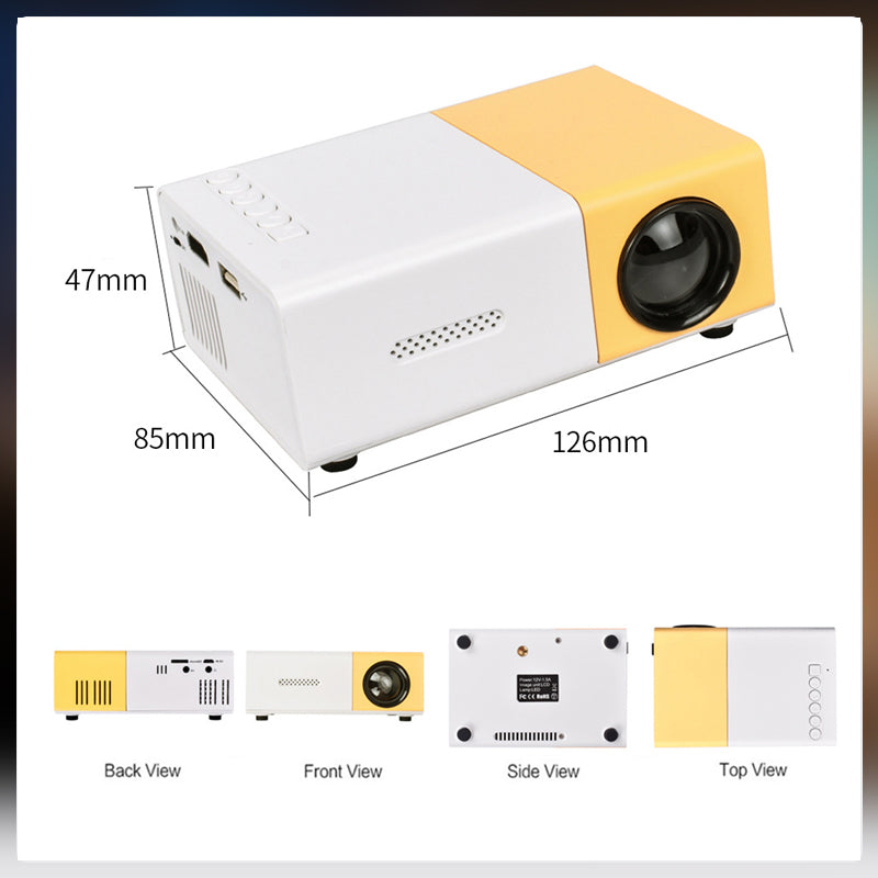 PORTABLE HD LED PROJECTOR