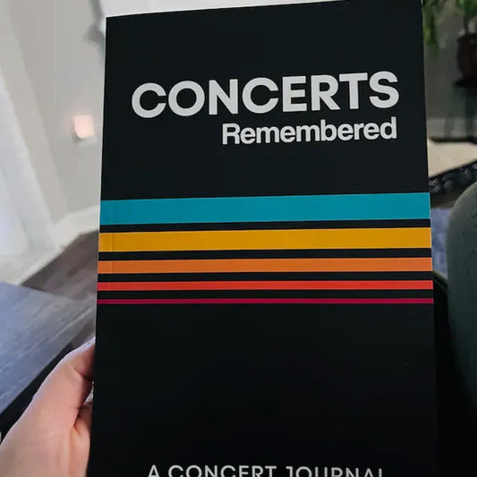 🎵Concert Journal | Track Favorite Concerts