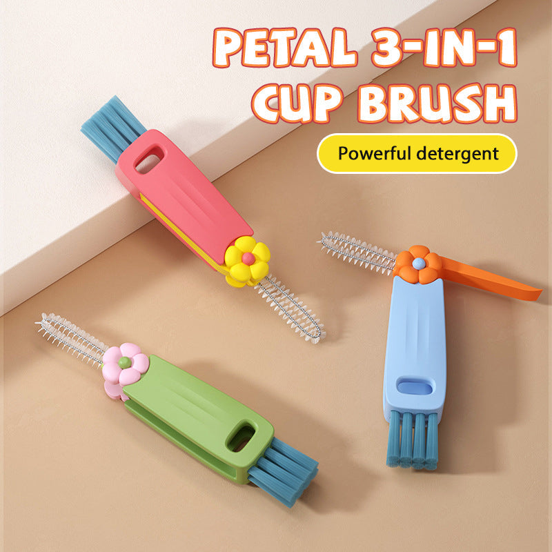 Petal 3-in-1 Cup Brush