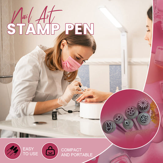 🔥49% off last day🌟 Nail Art Stamp Pen