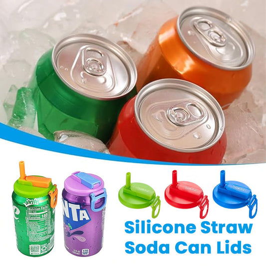 Silicone Straw Soda Can Lid✨Free shipping on orders over $60✨