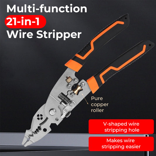 Multi-function 21-in-1 Wire Stripper