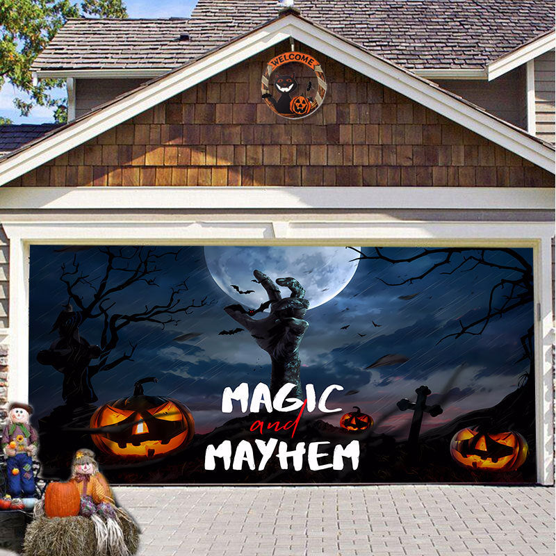 💖Halloween 2024 Garage Door Decoration