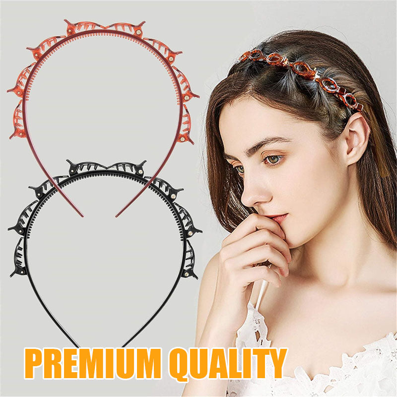 Multi-layer Hollow Woven Headband