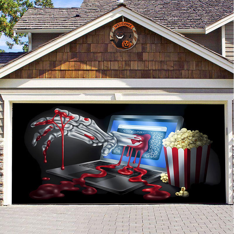 💖Halloween 2024 Garage Door Decoration