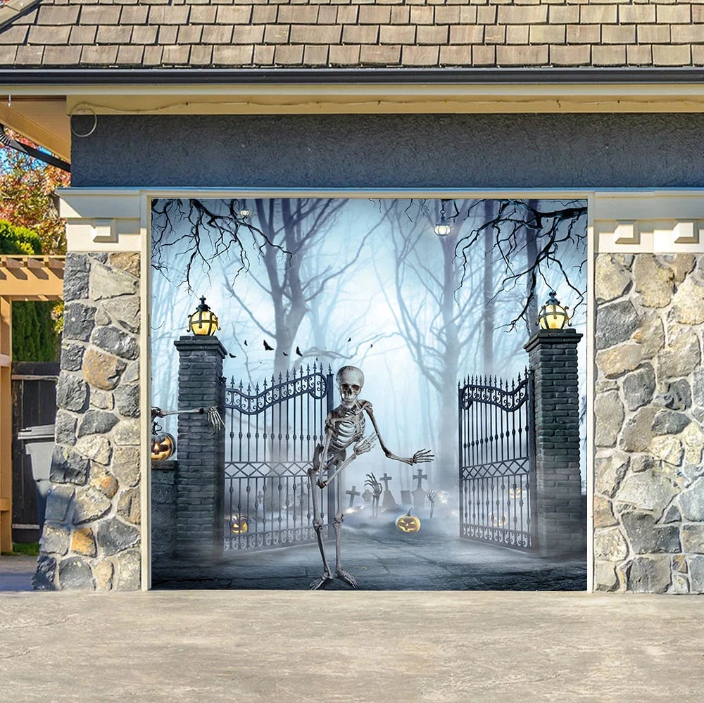 💖Halloween 2024 Garage Door Decoration