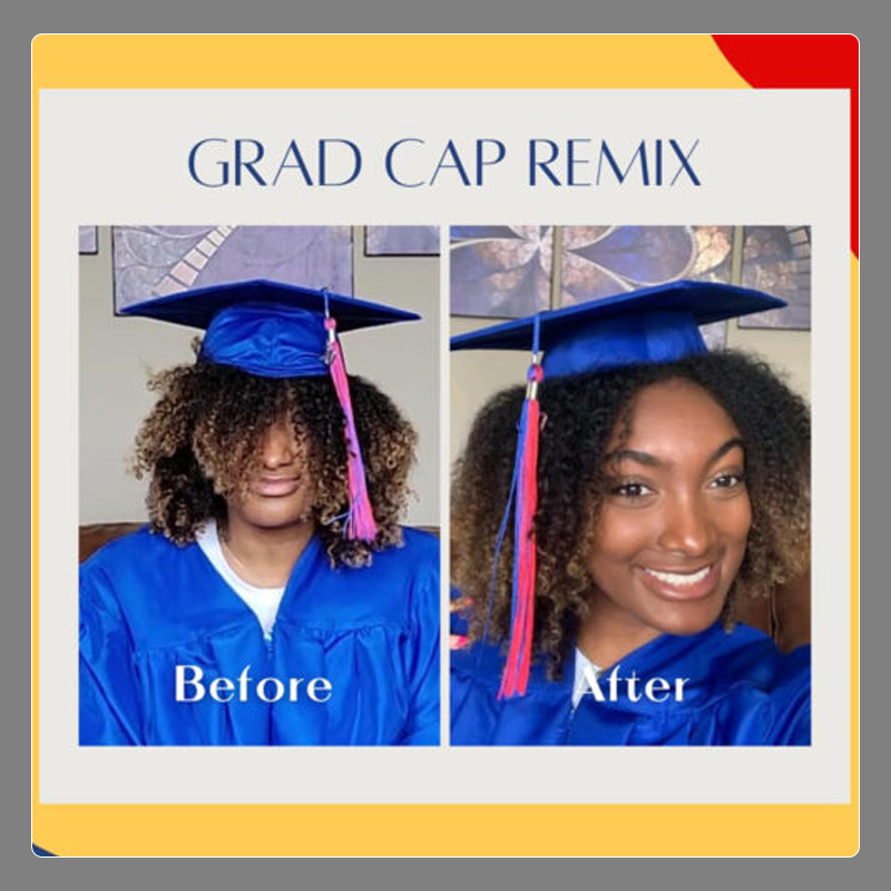 🎓Graduation Cap Fixed Bracket