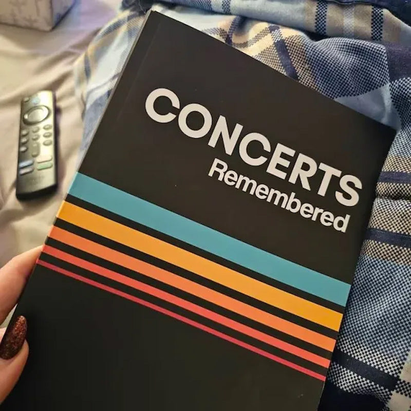 🎵Concert Journal | Track Favorite Concerts