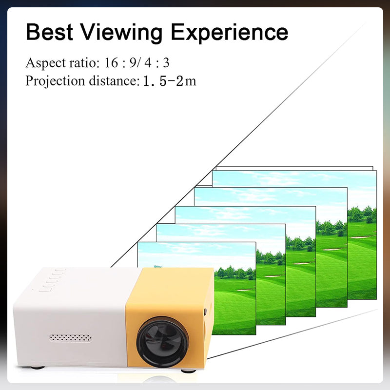 PORTABLE HD LED PROJECTOR