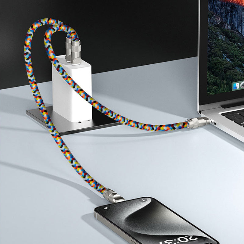 Rechargeable Phone Lanyard 2-in-1 Data Cable