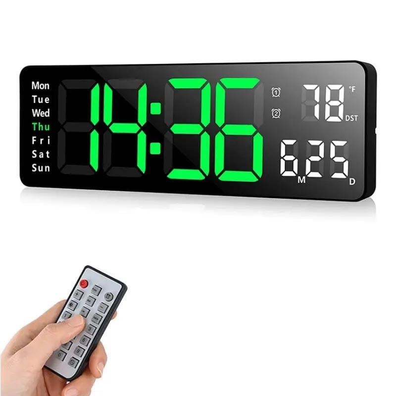 🔥2024 Upgraded Digital Wall Clock Large Display