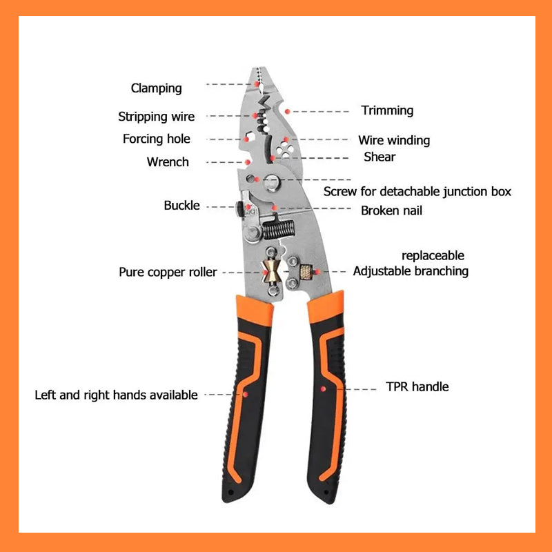 Multi-function 21-in-1 Wire Stripper