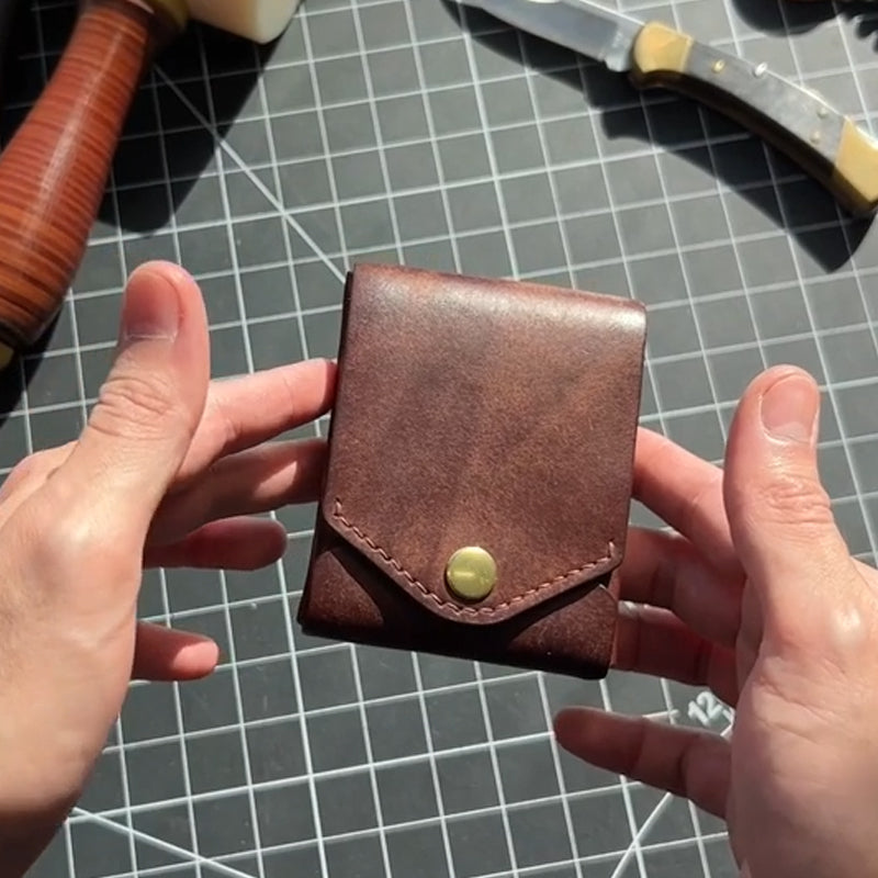 Portable Multifunctional Leather Wallet