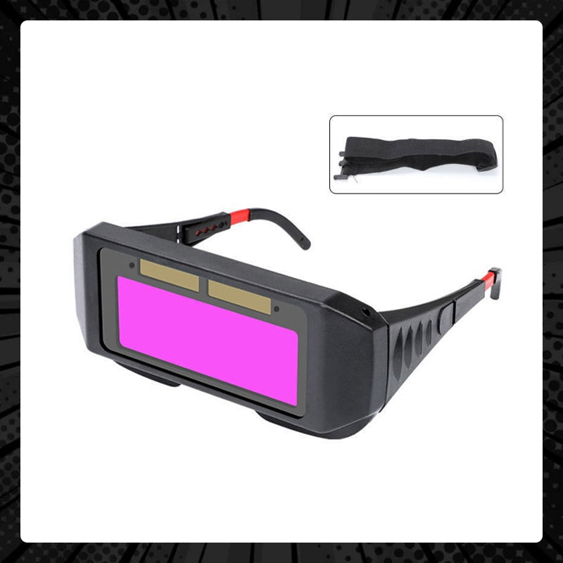 Solar Powered Auto-Darkening goggles