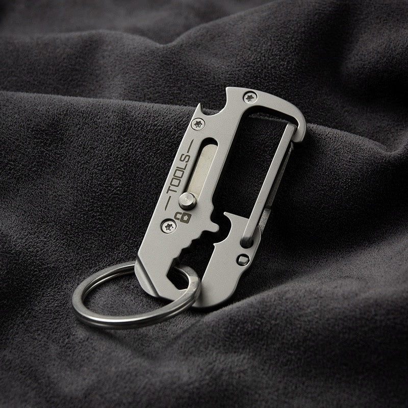 Multifunctional Stainless Steel Keychain