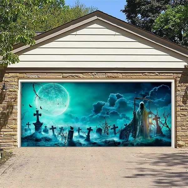 💖Halloween 2024 Garage Door Decoration