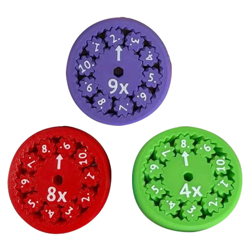 Math Fact Fidget Spinners