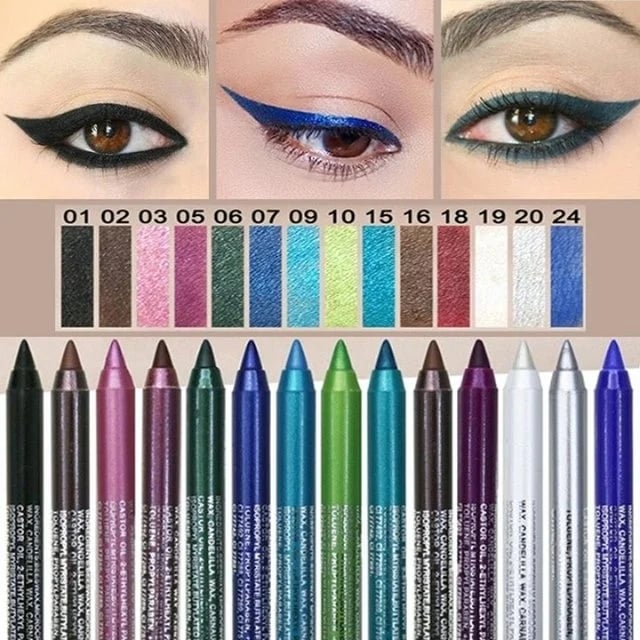 🔥Long Lasting Waterproof Eyeliner Pencil Fashion Eye Makeup Cosmetics