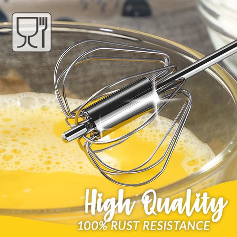 🔥BIG SALE - 49% OFF🔥Stainless Steel Semi-Automatic Whisk - BUY 2 GET 2 FREE