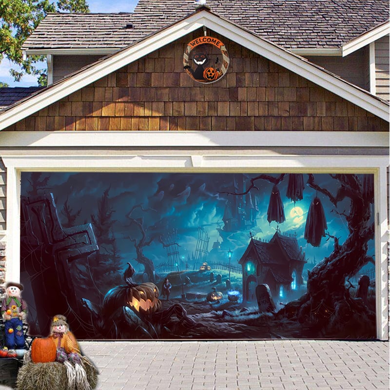 💖Halloween 2024 Garage Door Decoration