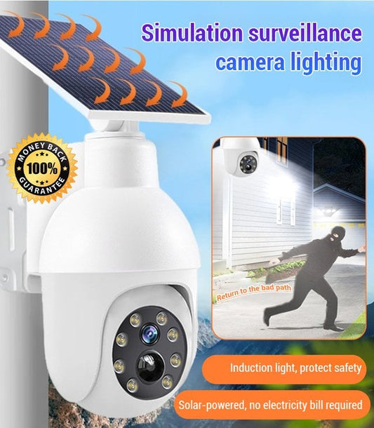 Simulated surveillance camera street light (BUY 2 FREE SHIPPING)