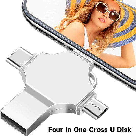 Four In One Cross U Disk