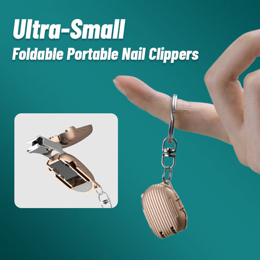 Ultra-Small Foldable Portable Nail Clippers
