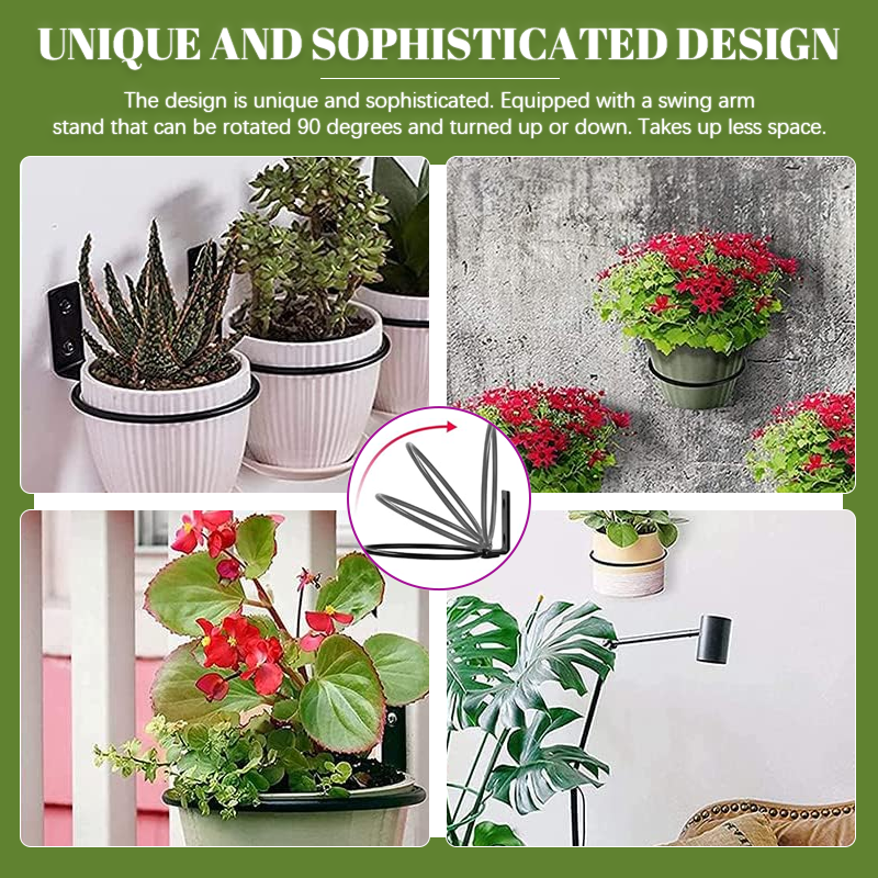 Round Foldable Wall-Mounted Flower Pot Holder(✨Free shipping on orders over $60✨)